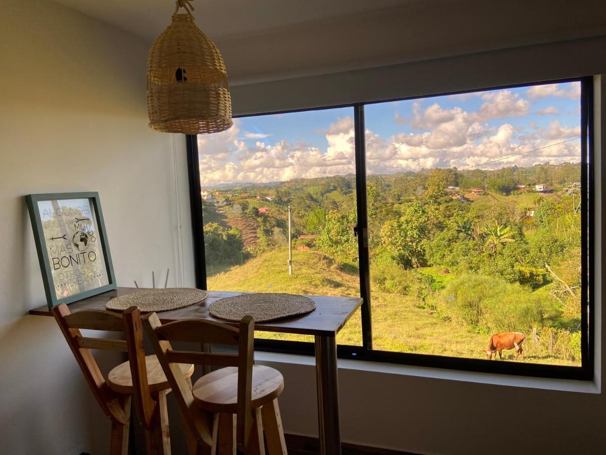Cabanas Con Jacuzzi Y Chimenea - Casa Floral, Marinilla Buitenkant foto